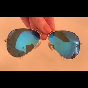 Ray Ban Aviator Sunglasses polarized